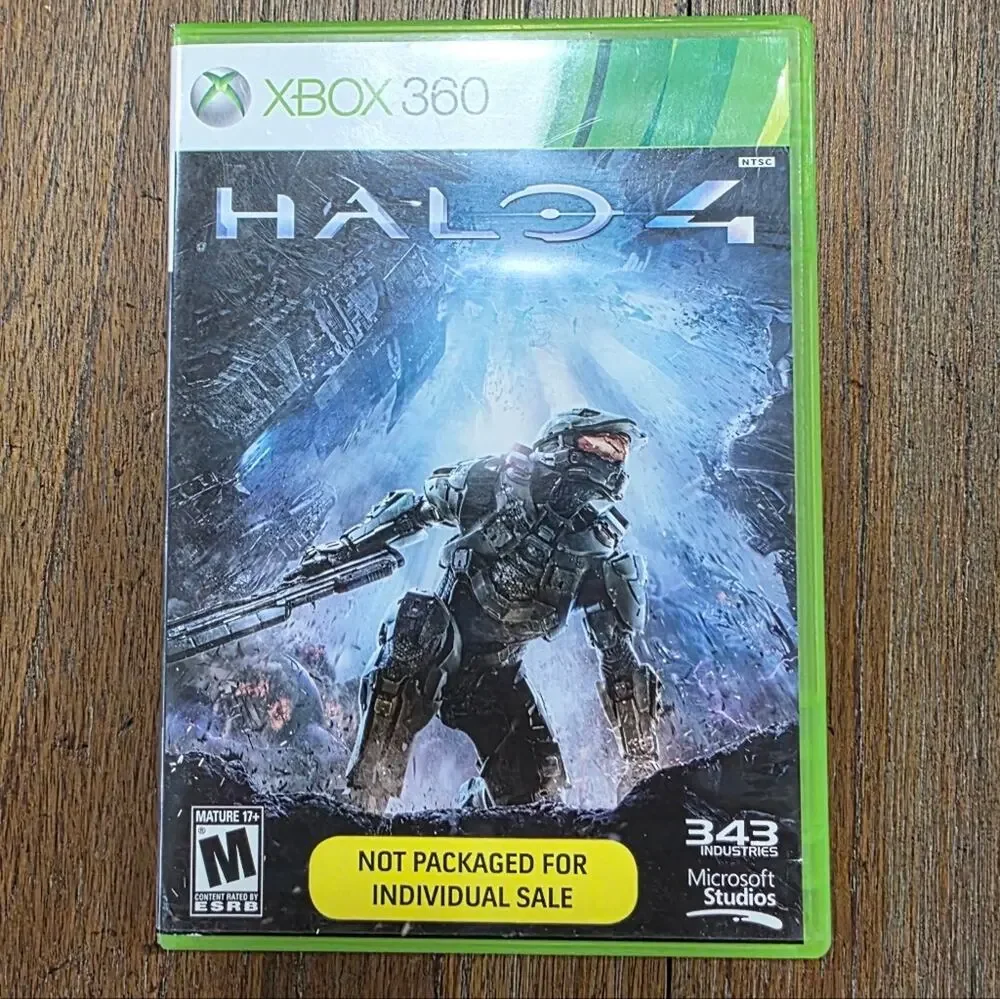 Halo 4 (Xbox 360) - Complete 2 Disc Set - Microsoft 343 Industries